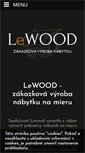 Mobile Screenshot of lewood.sk